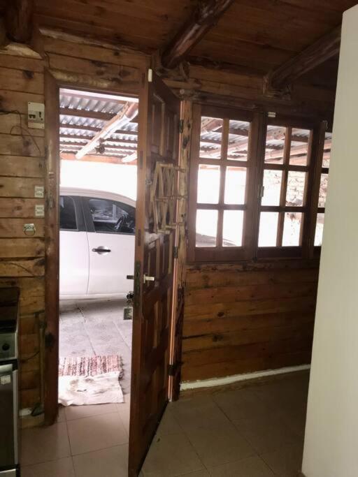 Pequena Casa De Troncos, Detras De Casa Principal No Trabajo Con Tarjeta De Credito Puerto Madryn Exterior foto